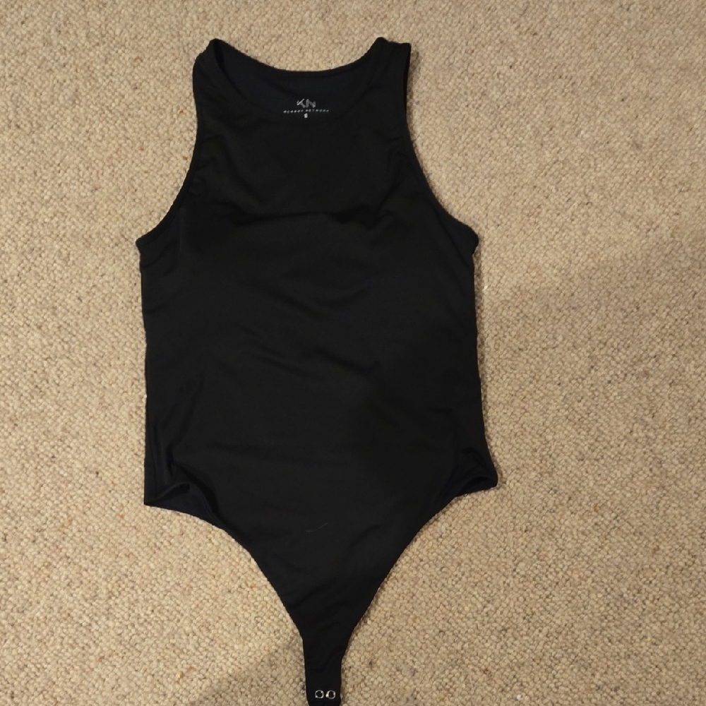 Klassy Network Black Bodysuit